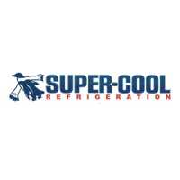 Super Cool Refrigeration Cold Storage Construction Logo