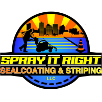 Spray It Right Sealcoating & Striping Logo