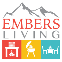 Embers Fireplaces and Outdoor Living Logo