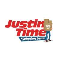 Justin Time Shipping Center Logo