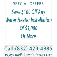  TX Bellaire Water Heater  Logo
