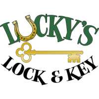 Lucky's Lock & Key Logo