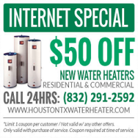 Larry's Waters Heaters Houston TX Logo
