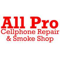 All Pro Cellphone Repair & Smoke Shop Logo