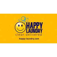 Happy Laundry and Linen Supply Logo
