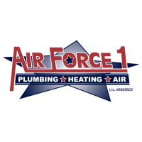Air Force 1 Heating & Air Conditioning Logo