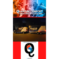 Quantum Comfort Heating and Cooling Logo