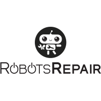 Robots Repair - Computer - Cell Phone - Laptop Logo