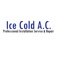 Ice Cold A.C. Professional Installation Service & Repair Logo
