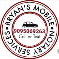 Bryans Mobile Notary Public - I Drive to You Logo