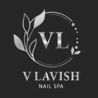 V Lavish Nails and Spa Logo