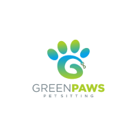 Green Paws Pet Sitting Logo