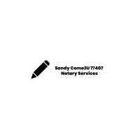 Sandy Come2U 77407 Notary Services Logo