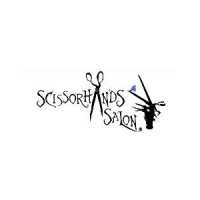 SCISSORHANDS Salon Logo