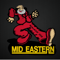 Mid Eastern Chrome Stop & Graphix Logo