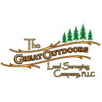 The Great Outdoors Land Surveying Company Logo