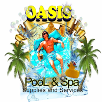 Oasis Pool & Spa Supplies and Services Logo