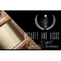 McCarty and Assoc Court Services LLC. Logo