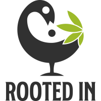 Rooted In - Newbury Street Boutique Cannabis Dispensary Logo