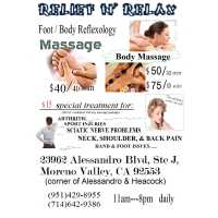 Relief N Relax (MEDICAL MASSAGE)---BEST Foot Reflexology & Body Massage Logo