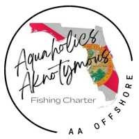 AA Fishing Charter - Aquaholics Aknotymous Logo