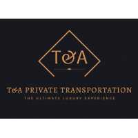 T&A Private Transportation and Shuttle Logo