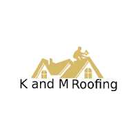 K and M Roofing Logo