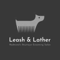 Leash & Lather Dog Grooming Logo