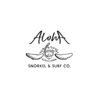 Aloha Snorkel & Surf Co. Logo