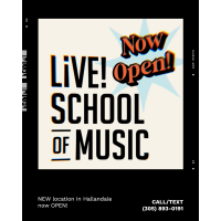 LIVE! School of Music - Hallandale Logo