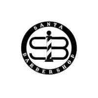 Santa Barbershop Logo