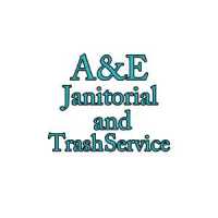 A & E Janitorial and Trash Service Logo