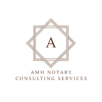 AMH Notary Consulting Services Logo