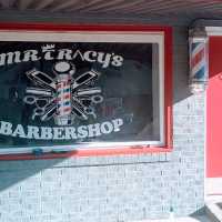 Mr. Tracy's Barbershop Logo