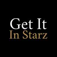 Get it in Starz Logo