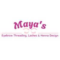 Maya's Eyebrow Threading, Lashes & Henna Design Logo