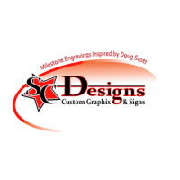 S.C. Designs Custom Graphix & Signs Logo