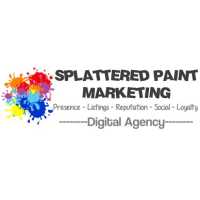 Splattered Paint Marketing Logo
