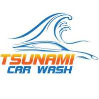 Tsunami Express Car Wash Logo