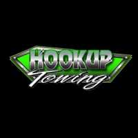 Hook Up Towing Logo