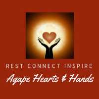 Agape Hearts And Hand Alternative Therapies Co Logo