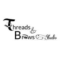 Threads & Brows Studio Logo