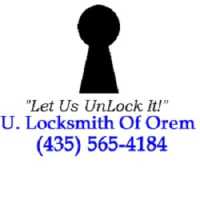 U. LOCKSMITH OF OREM Logo