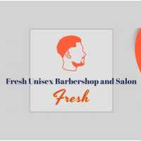 Fresh Unisex Barbershop and Salon Logo