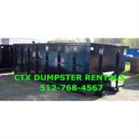 CTX Dumpsters - Round Rock Logo