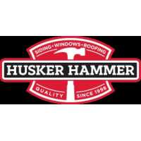 Husker Hammer Siding, Windows & Roofing Logo