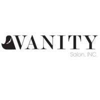 Vanity Hair Salon Logo