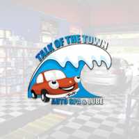 TALK OF THE TOWN CARWASH Logo