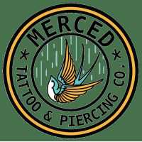 Merced Tattoo and Piercing Co. Logo