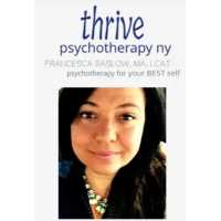 Thrive Psychotherapy NY - Francesca Baslow, MA, LCAT Logo